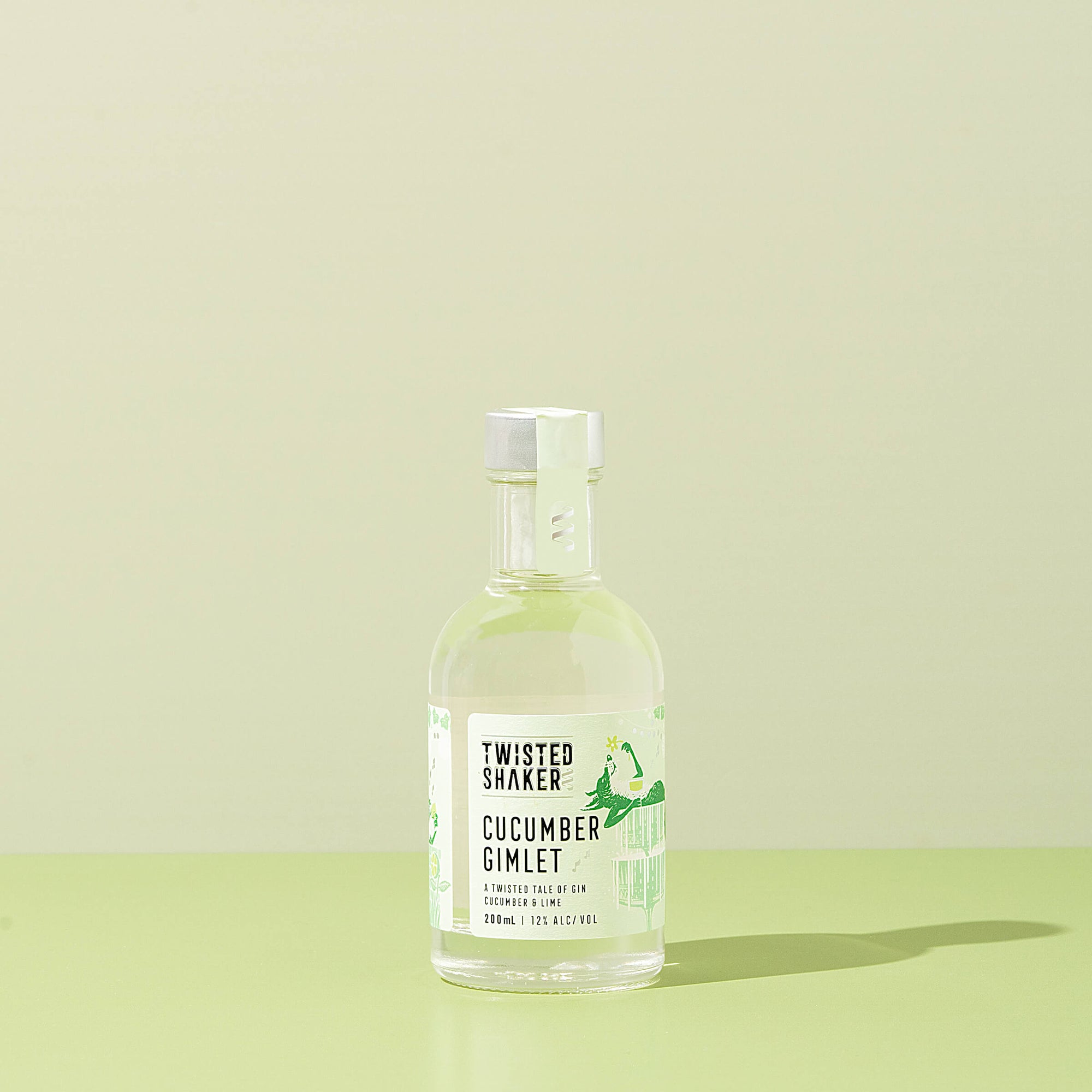 Twisted Shaker Cucumber Gimlet Bottled Cocktail